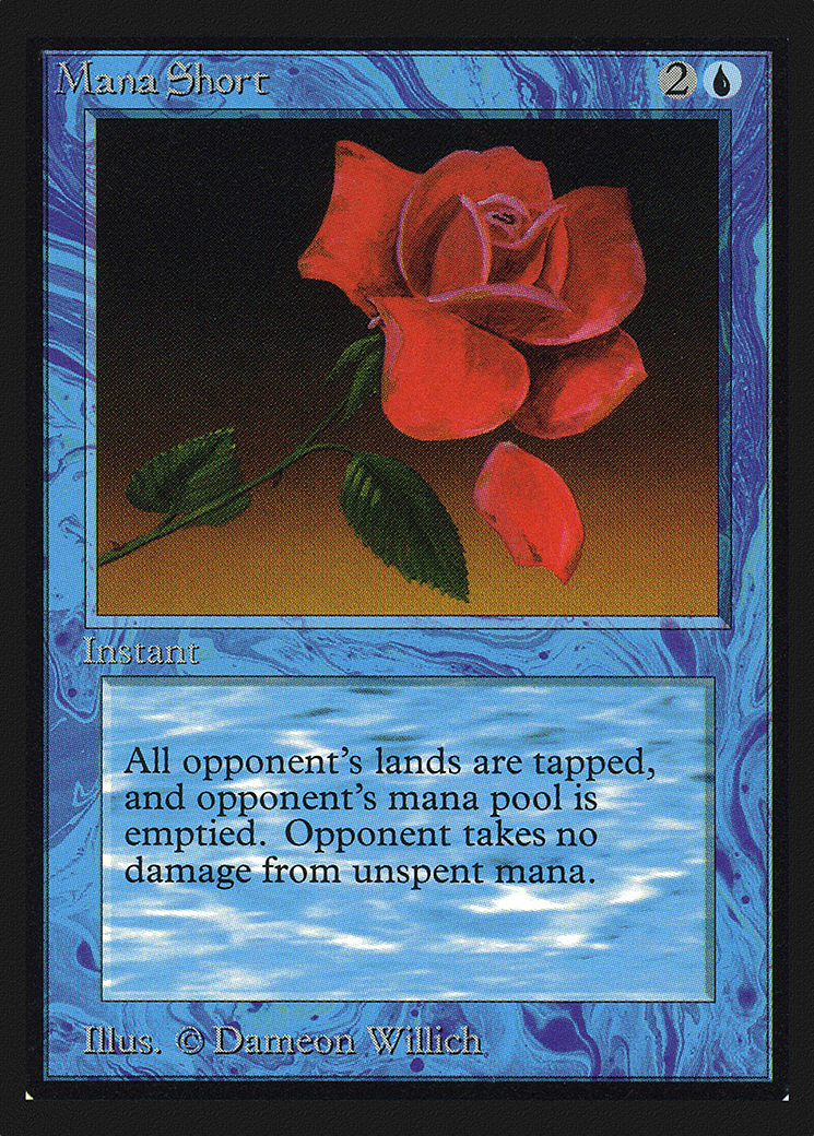 Mana Short (IED-066) [Intl. Collectors' Edition] MTG Single Wizards of the Coast
