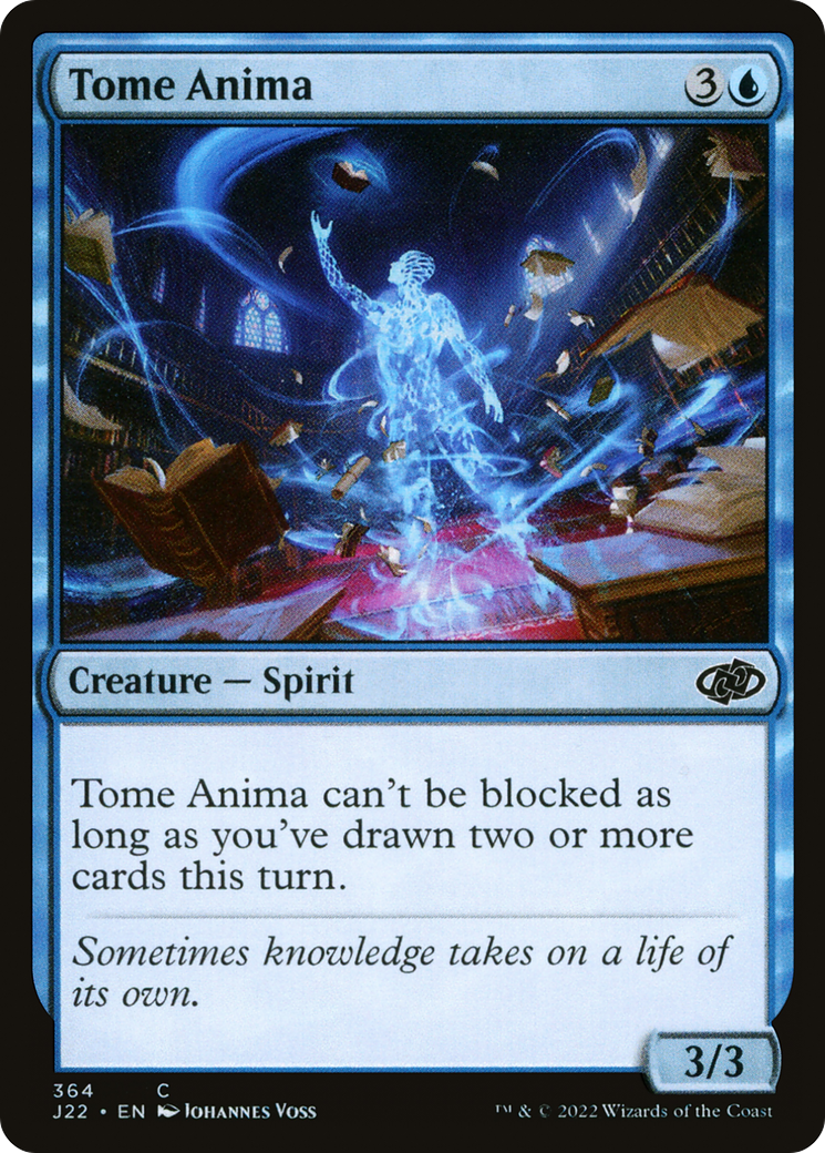 Tome Anima (J22-364) [Jumpstart 2022] MTG Single Wizards of the Coast