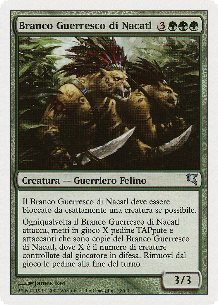 Nacatl War-Pride (PSAL-L38) [Misc] Salvat 2005 MTG Single Wizards of the Coast