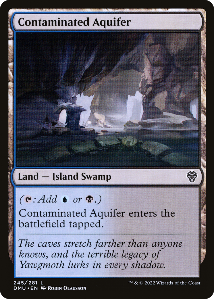 Contaminated Aquifer (DMU-245) [Dominaria United] MTG Single Wizards of the Coast