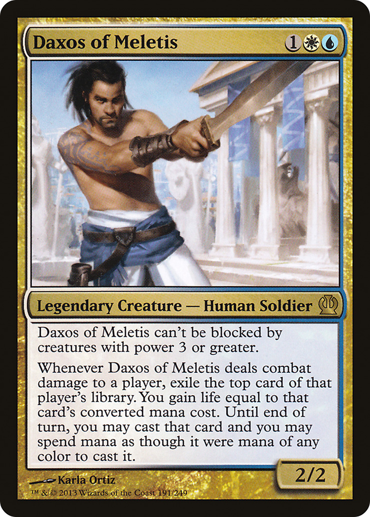 Daxos of Meletis (THS-191) [Theros] MTG Single Wizards of the Coast