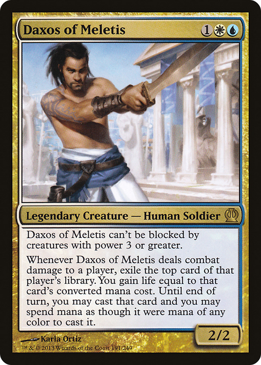 Daxos of Meletis (THS-191) [Theros] MTG Single Wizards of the Coast