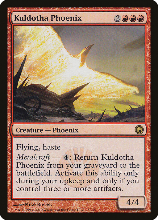 Kuldotha Phoenix (SOM-095) [Scars of Mirrodin] MTG Single Wizards of the Coast