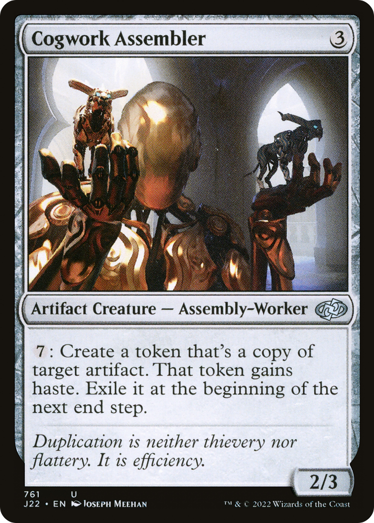 Cogwork Assembler (J22-761) [Jumpstart 2022] MTG Single Wizards of the Coast