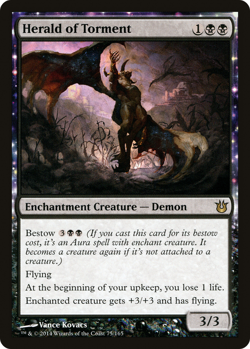 Herald of Torment (BNG-075) [Born of the Gods] Foil MTG Single Wizards of the Coast