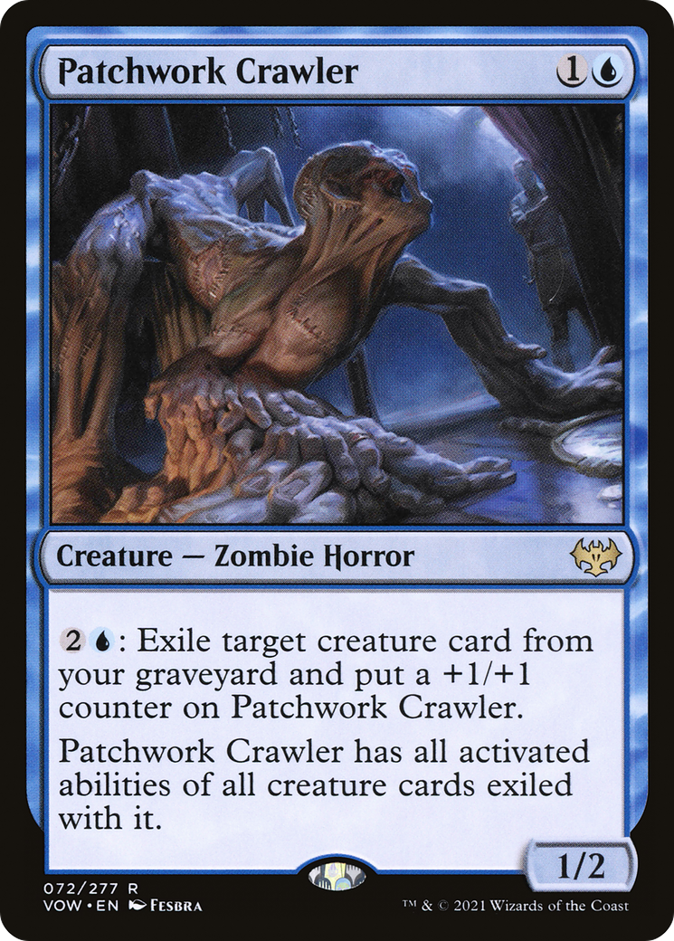 Patchwork Crawler [Innistrad: Crimson Vow] MTG Single Magic: The Gathering