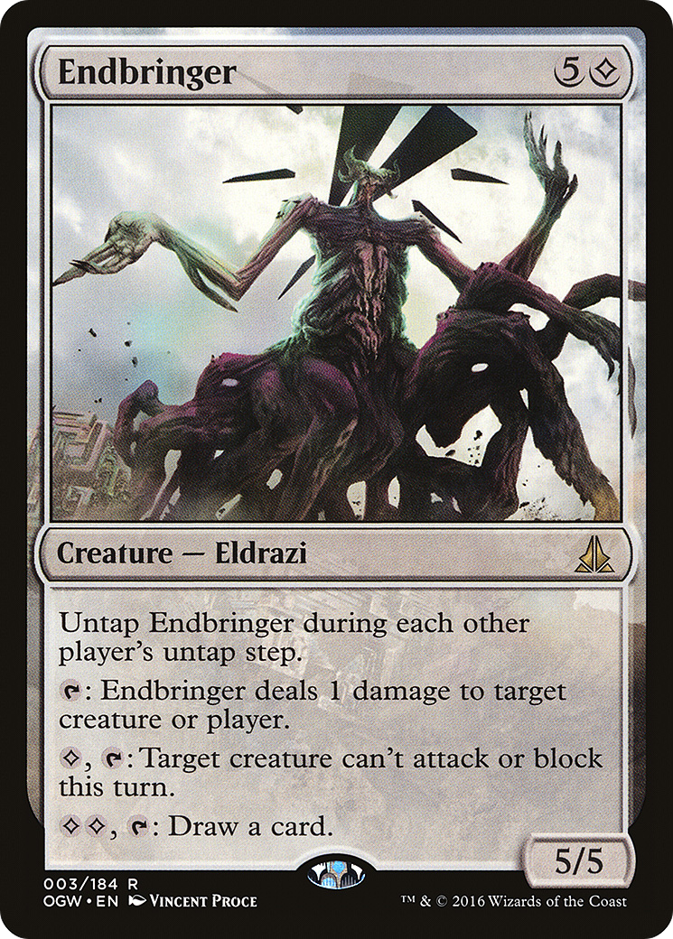 Endbringer (OGW-003) [Oath of the Gatewatch] Foil MTG Single Wizards of the Coast