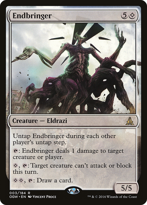 Endbringer (OGW-003) [Oath of the Gatewatch] Foil MTG Single Wizards of the Coast