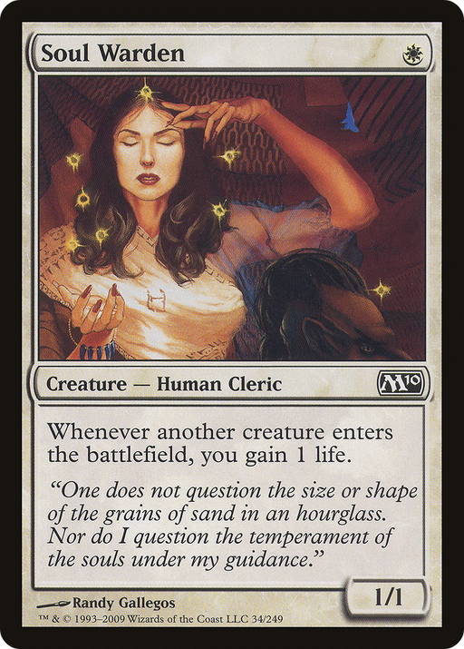 Soul Warden (M10-034) [Magic 2010] Foil MTG Single Wizards of the Coast