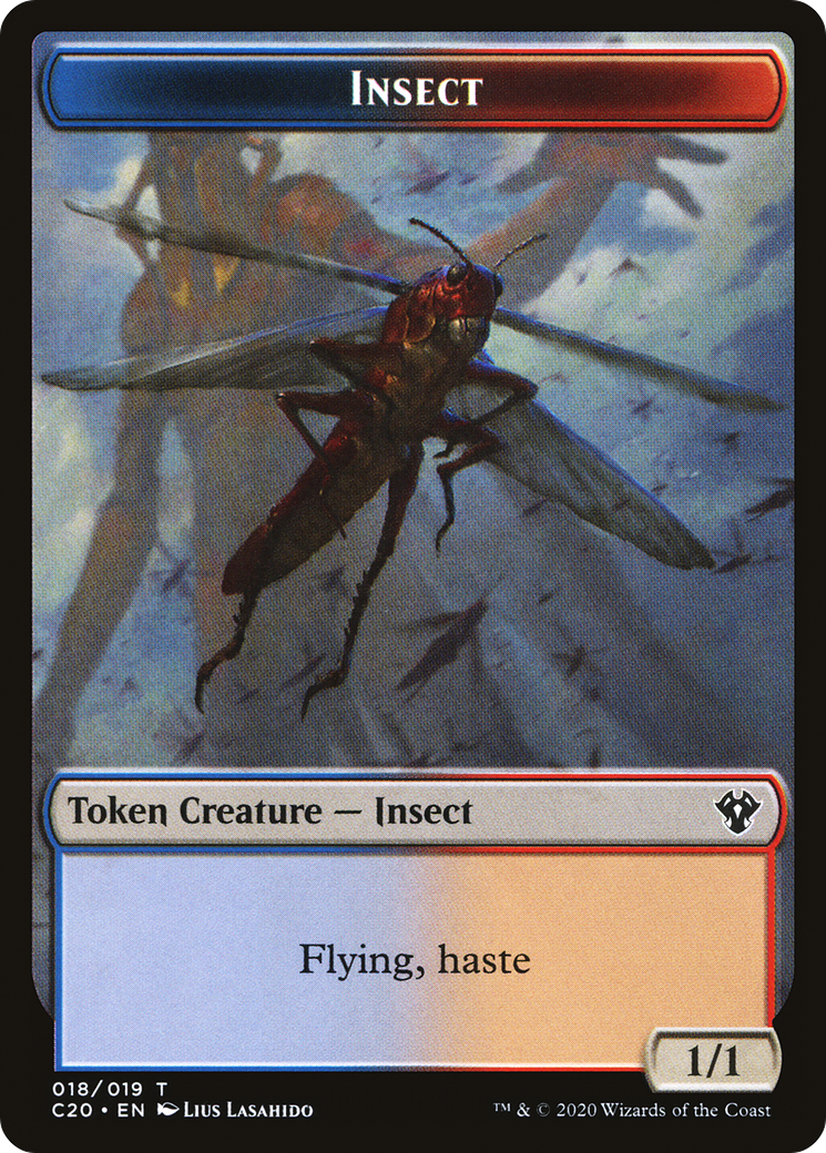 Insect (TC20-018) [Tokens] Commander 2020 Tokens MTG Single Wizards of the Coast