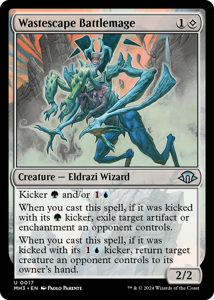 Wastescape Battlemage (MH3-017) [Modern Horizons 3] Foil MTG Single Modern Horizons 3
