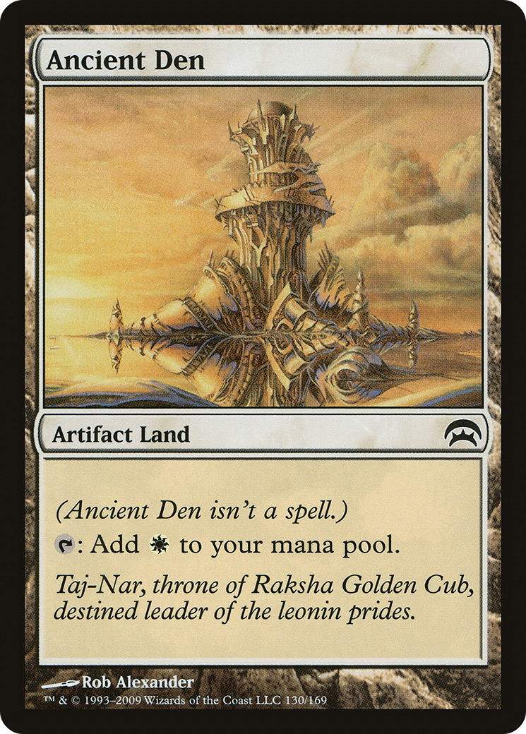 Ancient Den (HOP-130) [Misc] Planechase MTG Single Wizards of the Coast