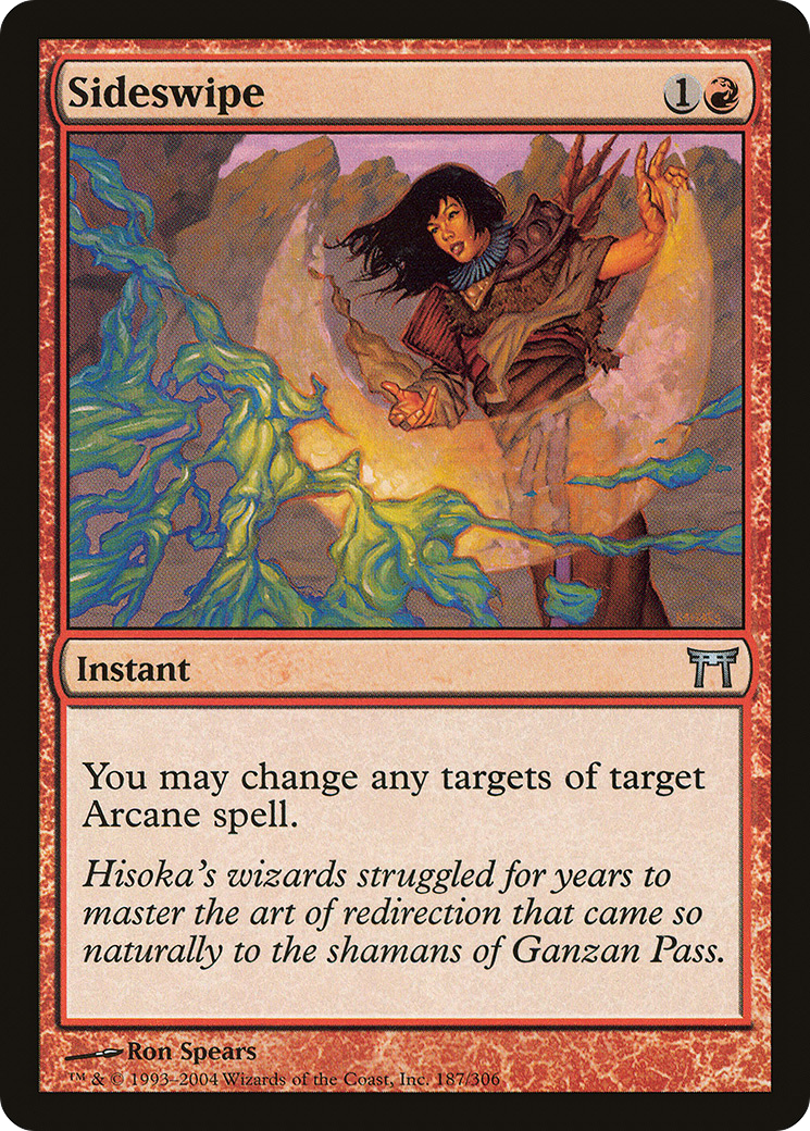 Sideswipe (CHK-187) [Champions of Kamigawa] MTG Single Wizards of the Coast