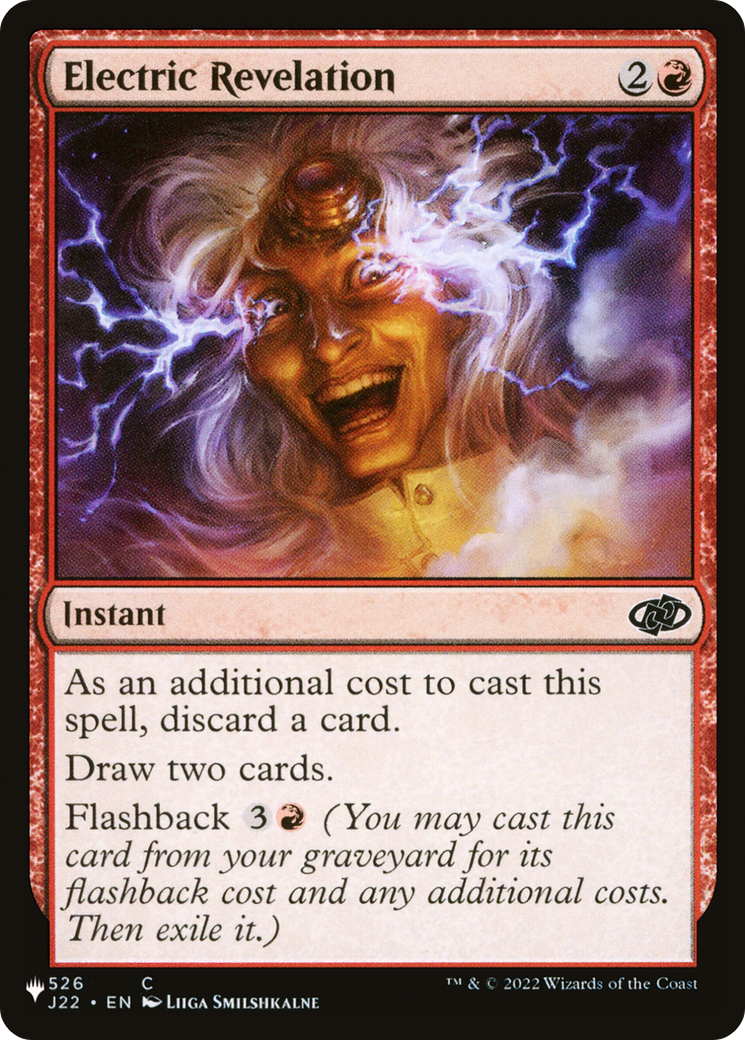 Electric Revelation (LIST-J22-526) [Mystery Booster] The List MTG Single Wizards of the Coast