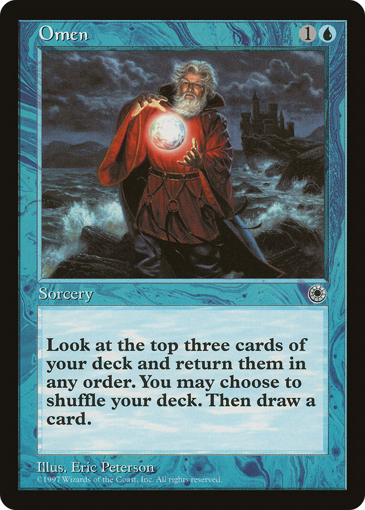 Omen (POR-062) [Misc] Portal MTG Single Wizards of the Coast