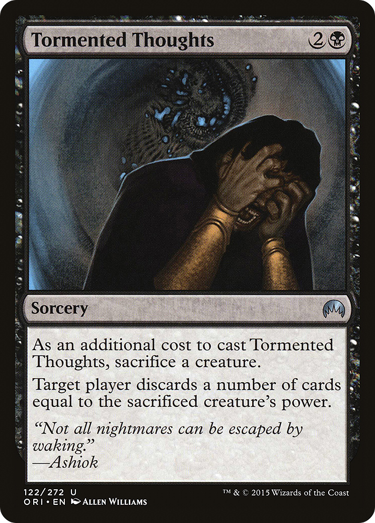 Tormented Thoughts (ORI-122) [Magic Origins] MTG Single Wizards of the Coast