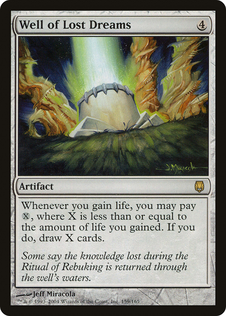 Well of Lost Dreams (DST-159) [Darksteel] MTG Single Wizards of the Coast