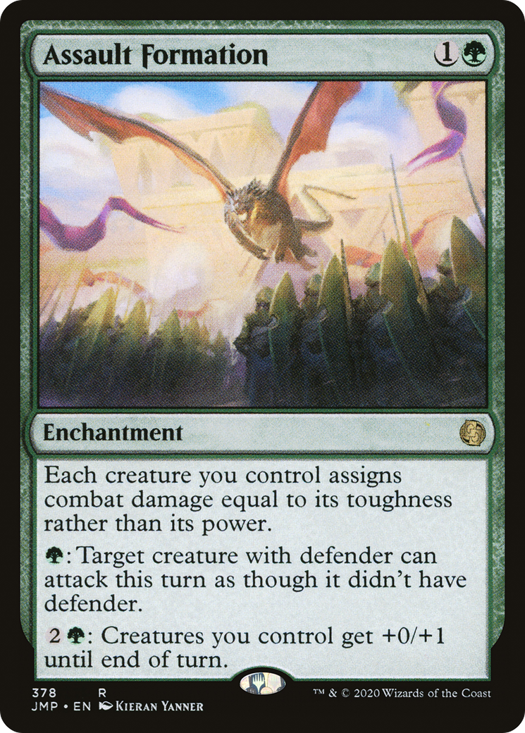 Assault Formation (JMP-378) [Jumpstart] MTG Single Wizards of the Coast
