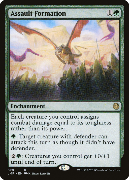 Assault Formation (JMP-378) [Jumpstart] MTG Single Wizards of the Coast
