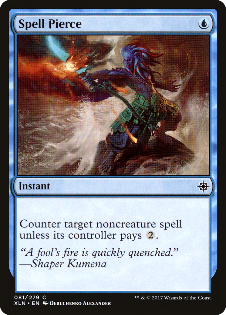 Spell Pierce (XLN-081) [Ixalan] MTG Single Wizards of the Coast