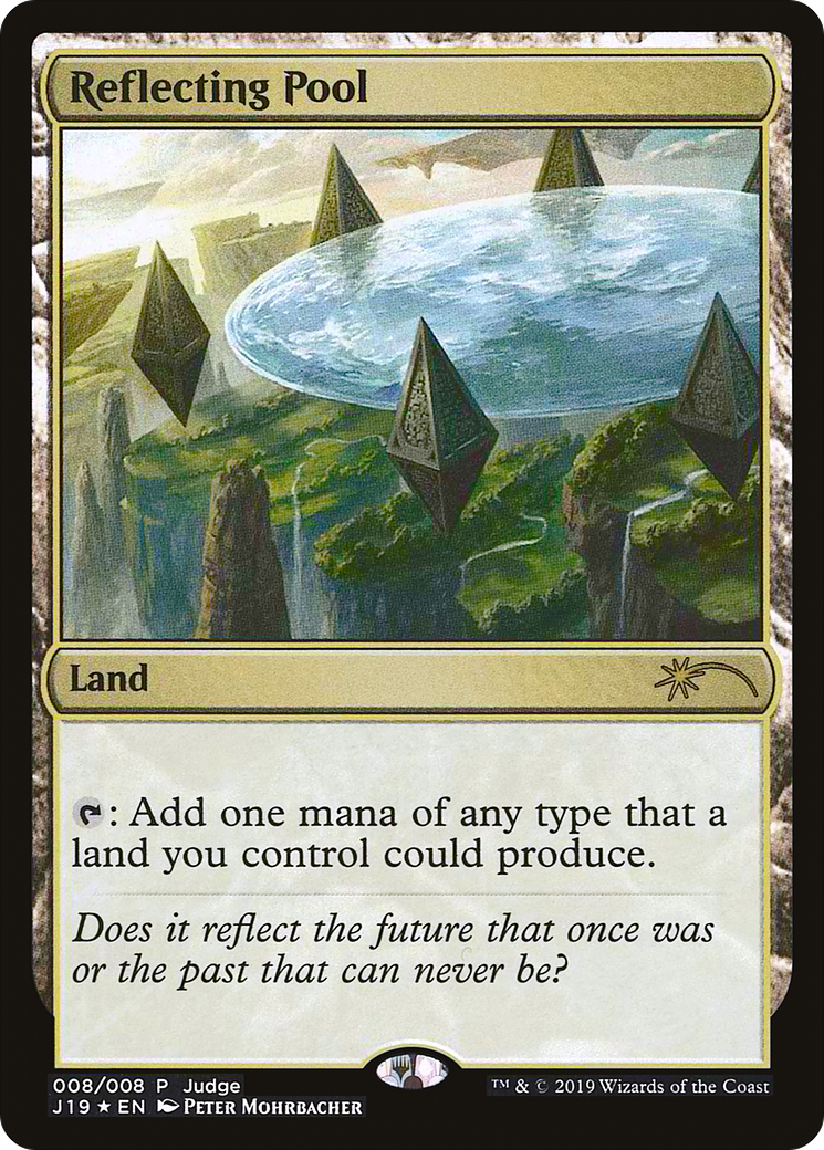 Reflecting Pool (JDG-008) [Misc] Judge Gift Cards 2019 Foil MTG Single Wizards of the Coast