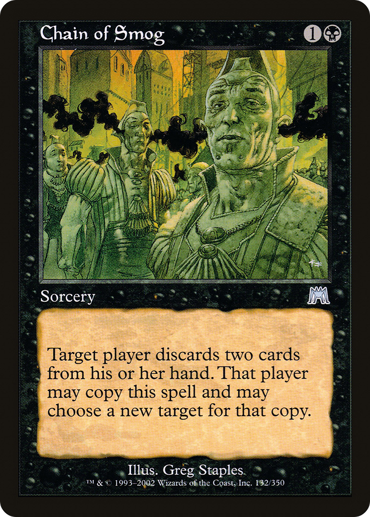 Chain of Smog (ONS-132) [Onslaught] Foil MTG Single Wizards of the Coast
