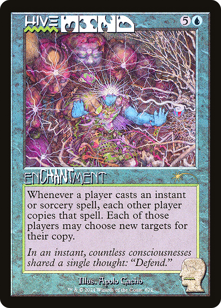 Hive Mind (Rainbow Foil) (SLD-822) [Secret Lair] Drop Foil MTG Single Wizards of the Coast