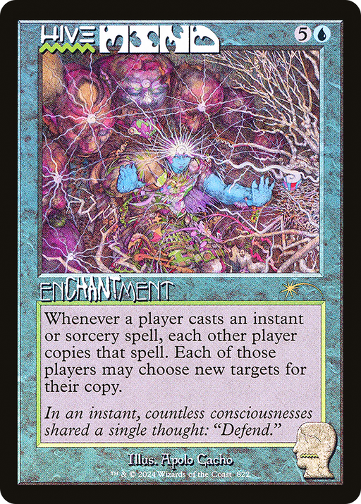 Hive Mind (Rainbow Foil) (SLD-822) [Secret Lair] Drop Foil MTG Single Wizards of the Coast