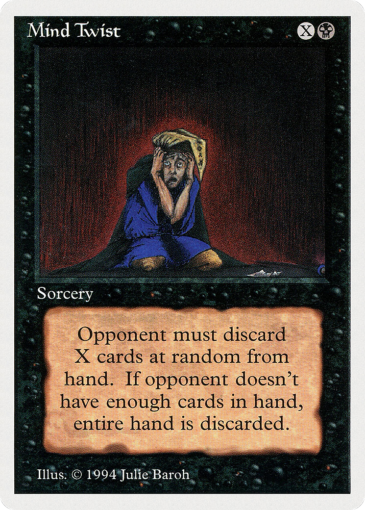 Mind Twist (SUM-117) [Misc] Summer Magic / Edgar MTG Single Wizards of the Coast