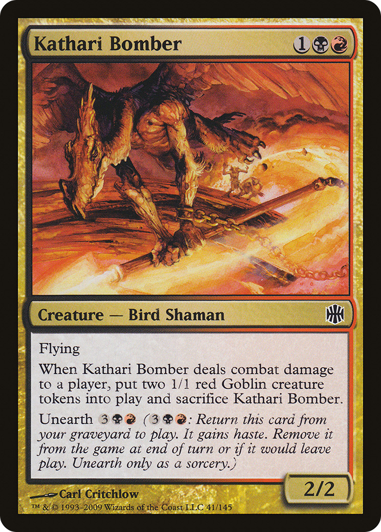 Kathari Bomber (ARB-041) [Alara Reborn] Foil MTG Single Wizards of the Coast