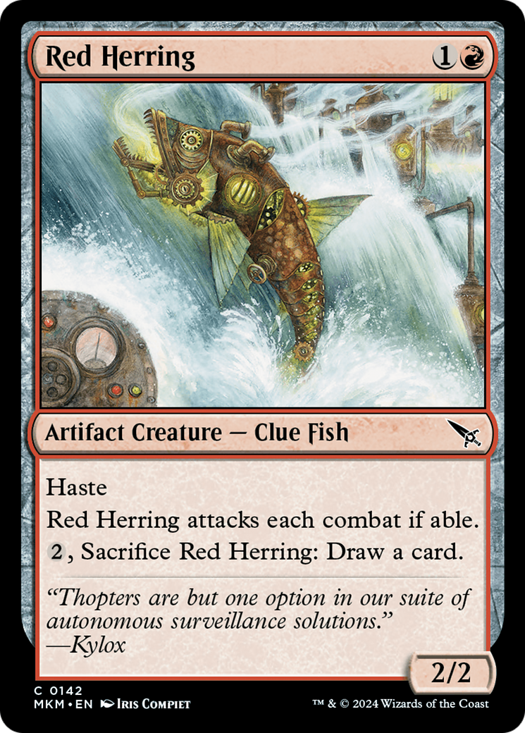 Red Herring (MKM-142) [Murders at Karlov Manor] MTG Single Murders at Karlov Manor