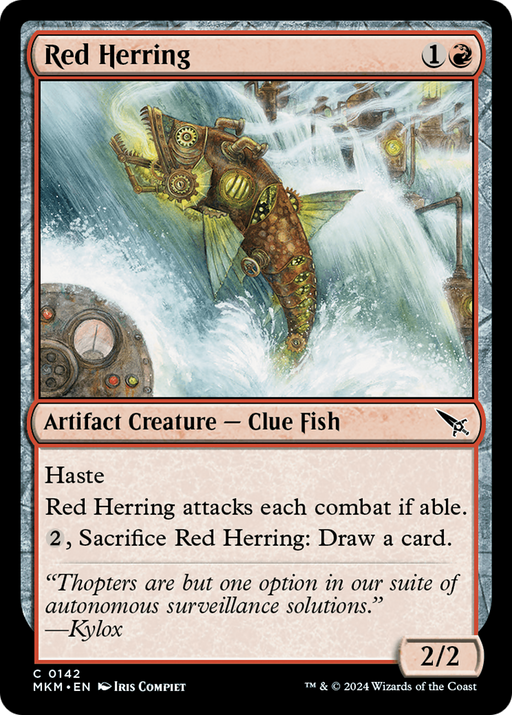 Red Herring (MKM-142) [Murders at Karlov Manor] MTG Single Murders at Karlov Manor