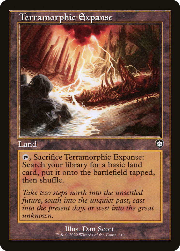 Terramorphic Expanse (BRC-210) [The Brothers' War Commander] MTG Single Wizards of the Coast