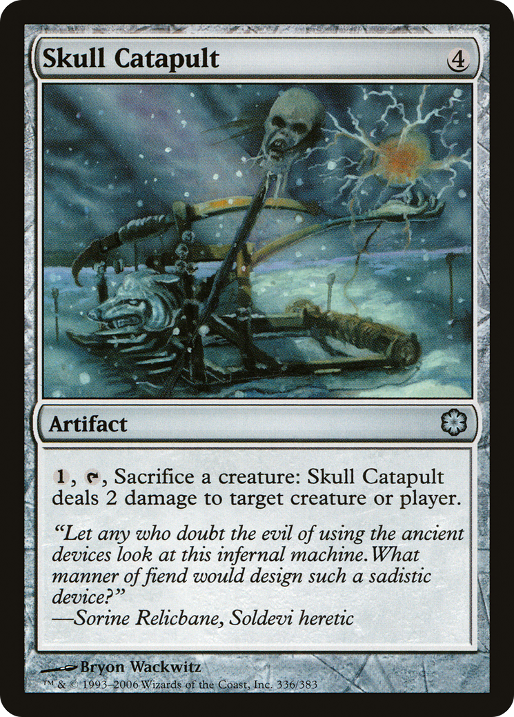 Skull Catapult (CTD-336) [Misc] Coldsnap Theme Decks MTG Single Wizards of the Coast