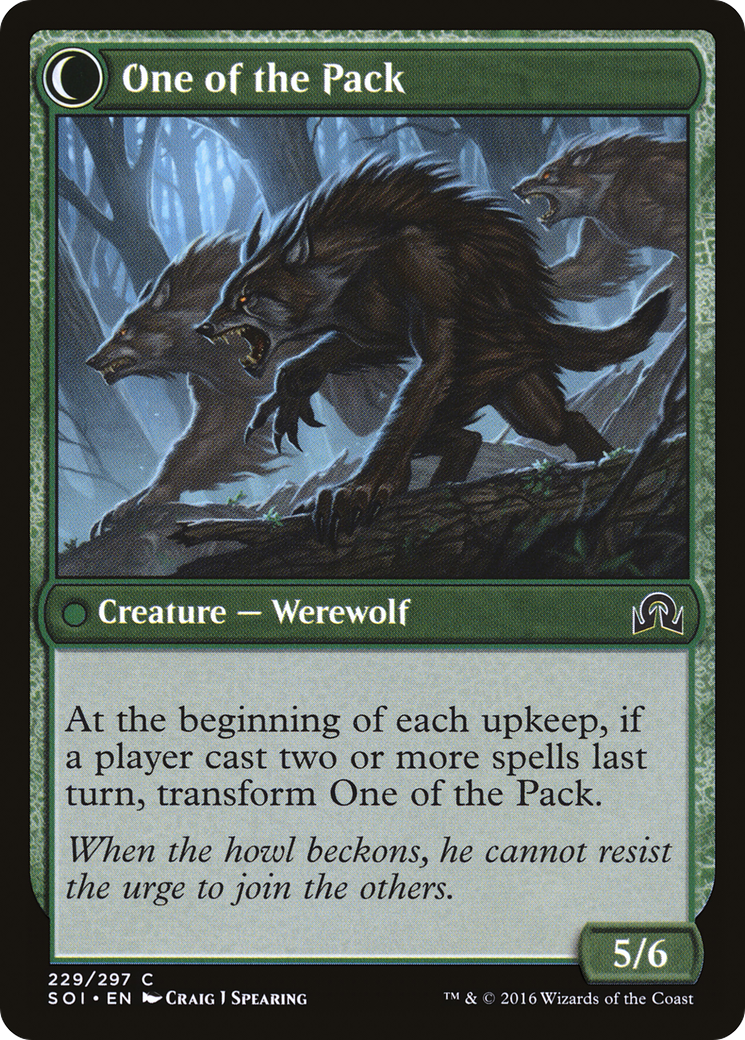 Solitary Hunter (SOI-229) [Shadows over Innistrad] MTG Single Wizards of the Coast