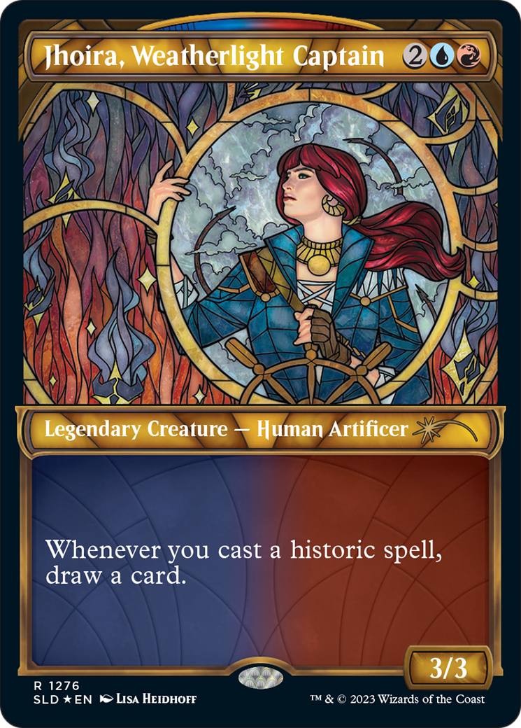 Jhoira, Weatherlight Captain (SLD-1276) [Secret Lair] Drop (Showcase) Foil MTG Single Wizards of the Coast