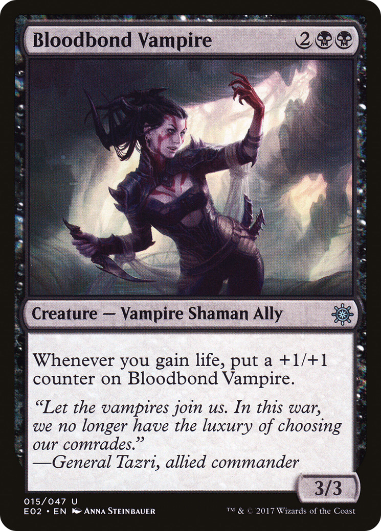Bloodbond Vampire (E02-015) [Misc] Explorers of Ixalan MTG Single Wizards of the Coast