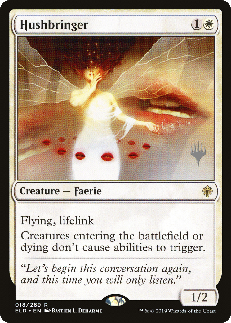 Hushbringer (PPELD-018) [Throne of Eldraine Promos] Foil MTG Single Wizards of the Coast