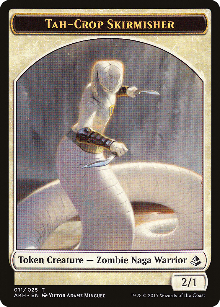 Tah-Crop Skirmisher Token (AKH-011) [Tokens] Amonkhet Tokens Foil MTG Single Wizards of the Coast