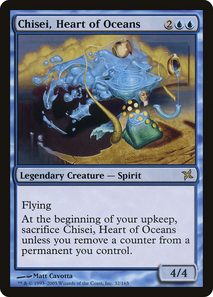 Chisei, Heart of Oceans (BOK-032) [Betrayers of Kamigawa] MTG Single Wizards of the Coast