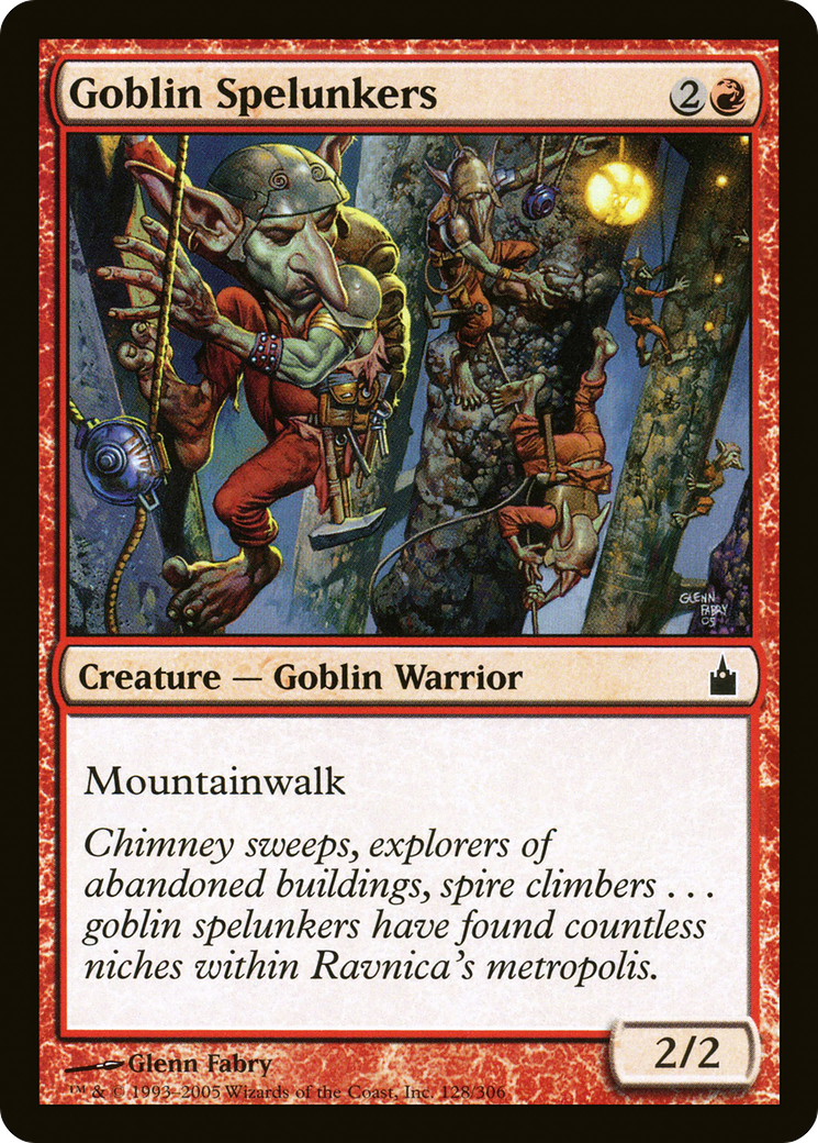 Goblin Spelunkers (RAV-128) [Ravnica: City of Guilds] Foil MTG Single Wizards of the Coast