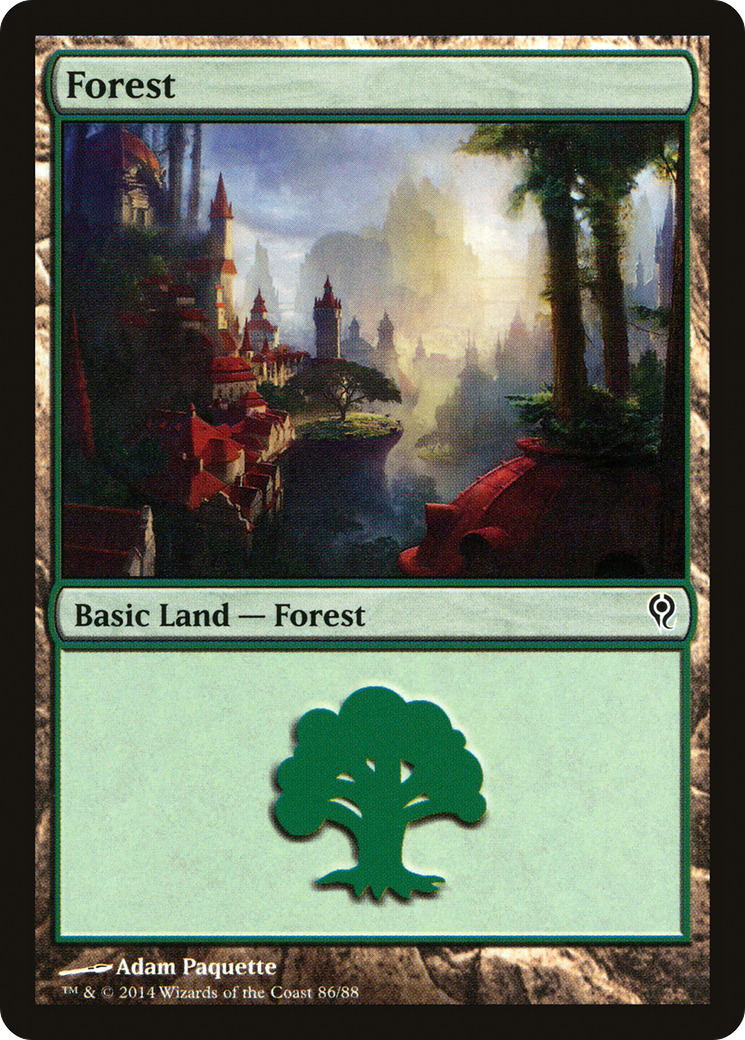 Forest (DDM-086) [Misc] Duel Decks: Jace vs. Vraska MTG Single Wizards of the Coast