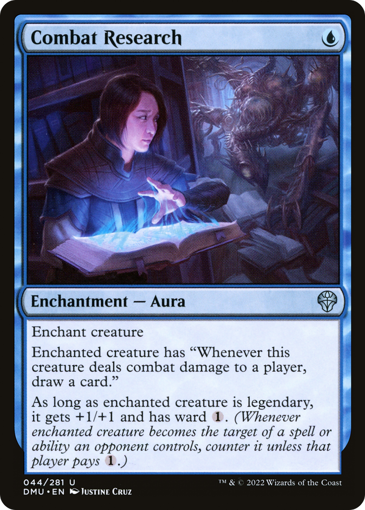 Combat Research (DMU-044) [Dominaria United] Foil MTG Single Wizards of the Coast