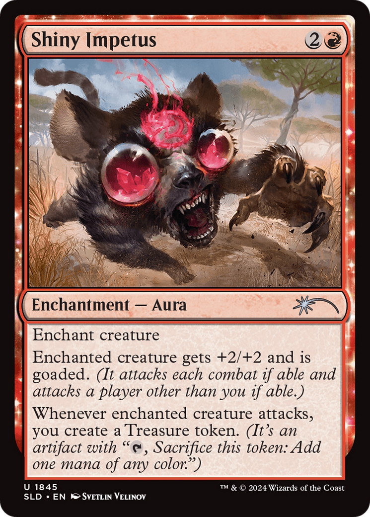 Shiny Impetus (SLD-1845) [Secret Lair] Drop: MTG Single Wizards of the Coast
