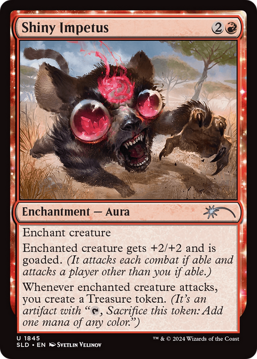 Shiny Impetus (SLD-1845) [Secret Lair] Drop: MTG Single Wizards of the Coast