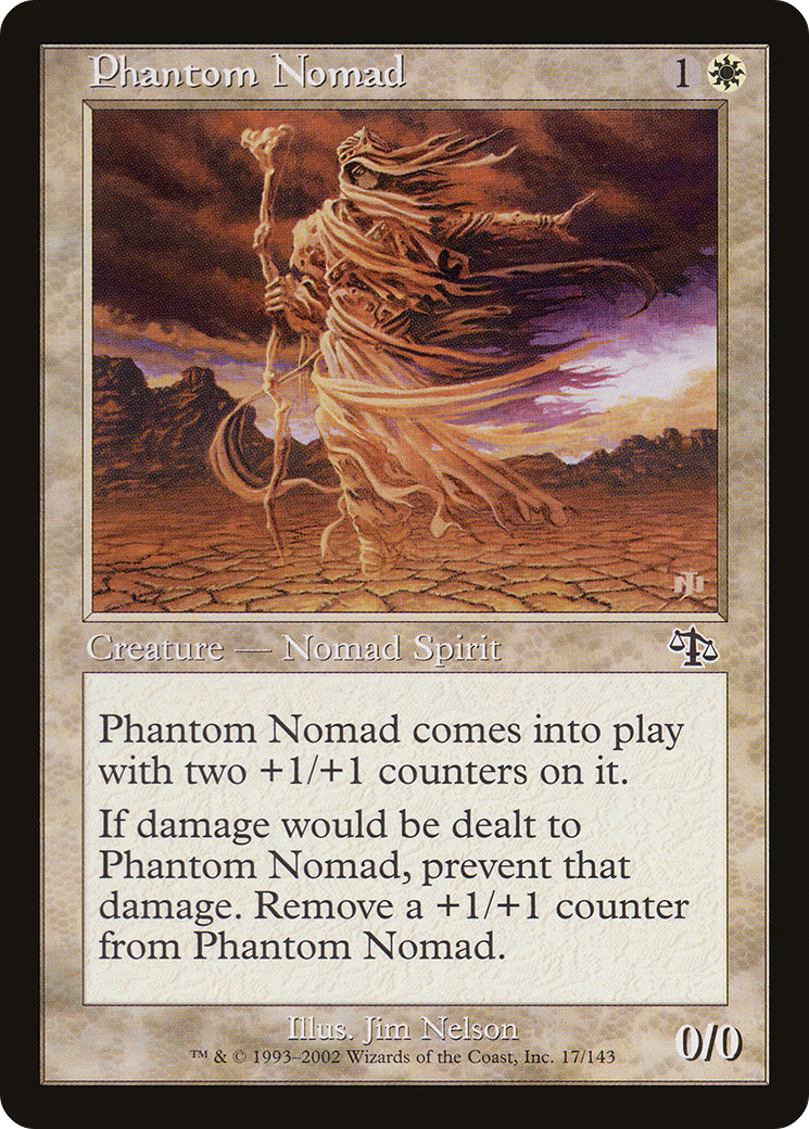 Phantom Nomad (JUD-017) [Judgment] MTG Single Wizards of the Coast