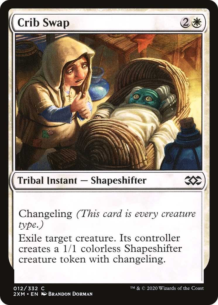 Crib Swap (2XM-012) [Double Masters] Foil MTG Single Wizards of the Coast