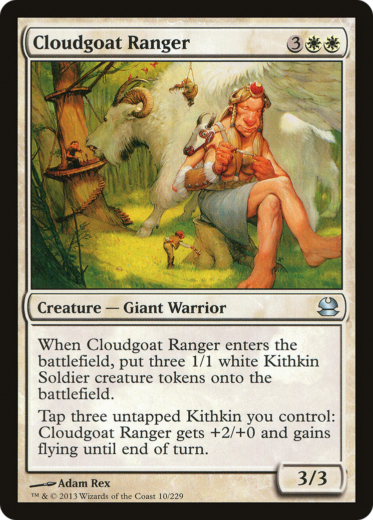 Cloudgoat Ranger (MMA-010) [Modern Masters] Foil MTG Single Wizards of the Coast