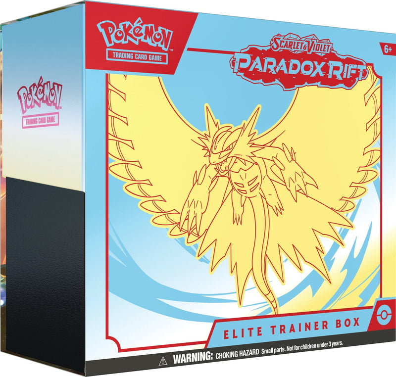 Pokémon Scarlet and Violet: Paradox Rift - Elite Trainer Box (Roaring Moon)