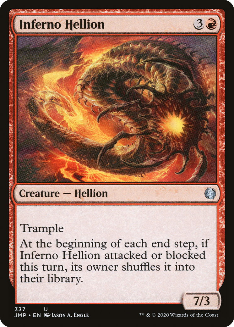 Inferno Hellion (JMP-337) [Jumpstart] MTG Single Wizards of the Coast